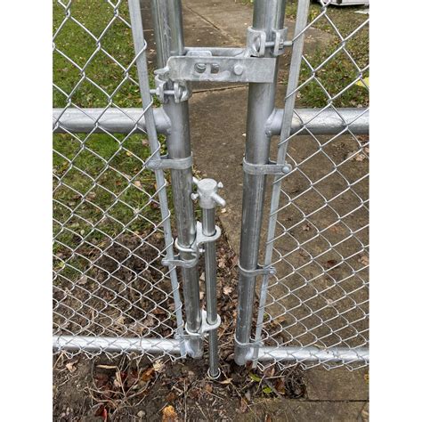 gate latch metal box in chainlink gate|industrial chain link gate latch.